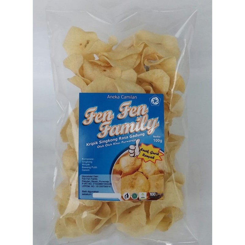 Kripik Singkong Rasa Gadung