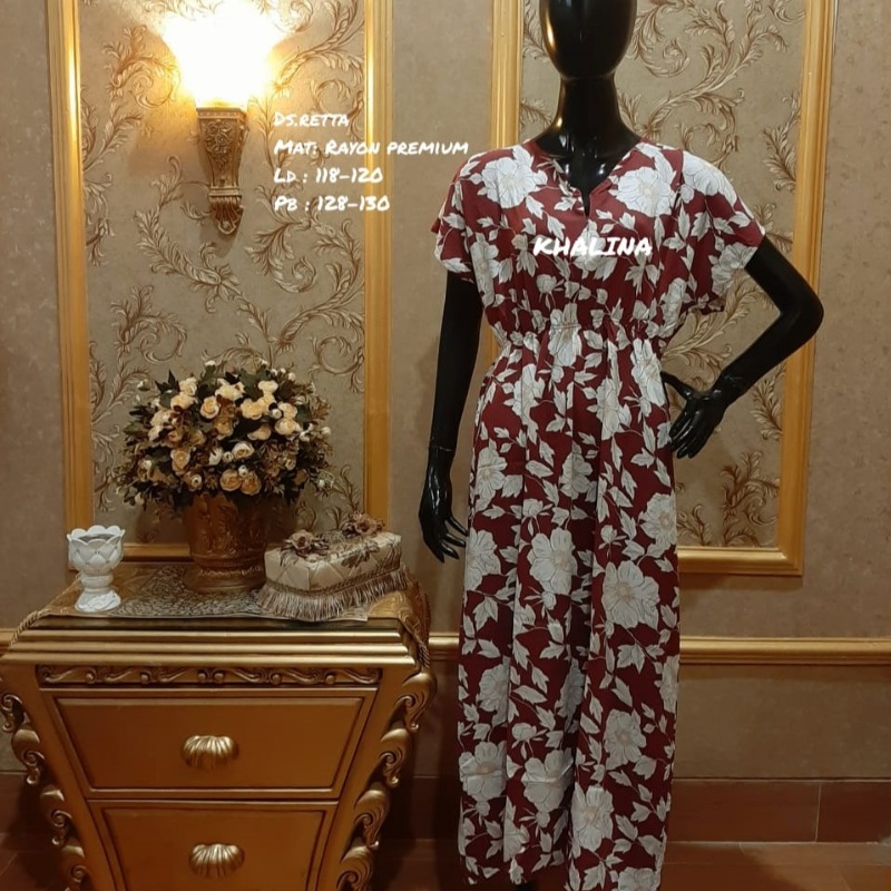 Gaun Wanita Khalina Premium Ds. Vemy