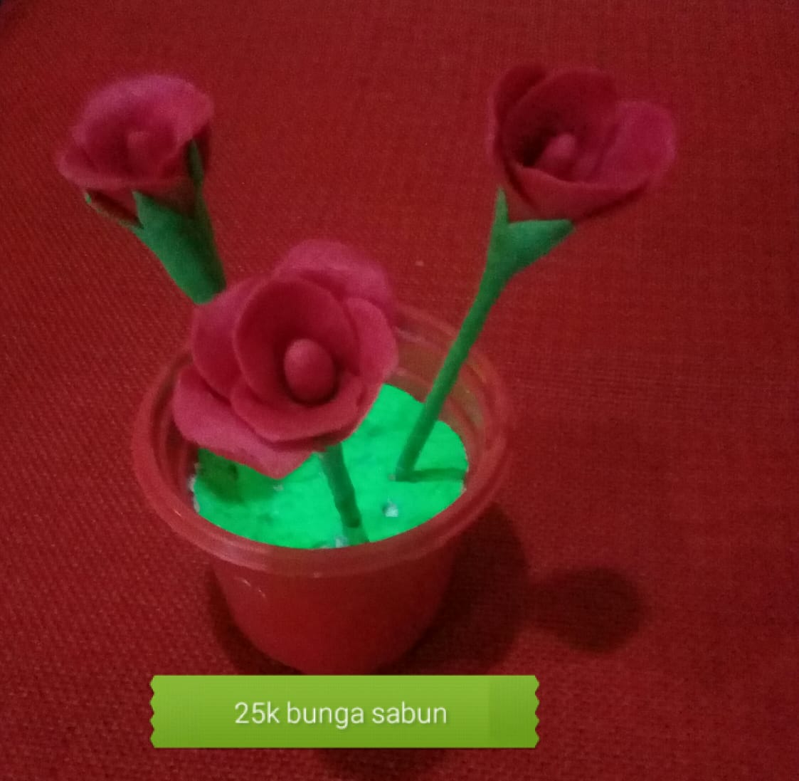 Bunga Sabun Strawberry