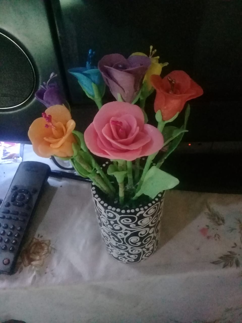 Bunga Sabun Wangi Aroma Terapi Pink