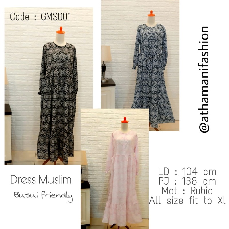 Dress Muslim GMS 001