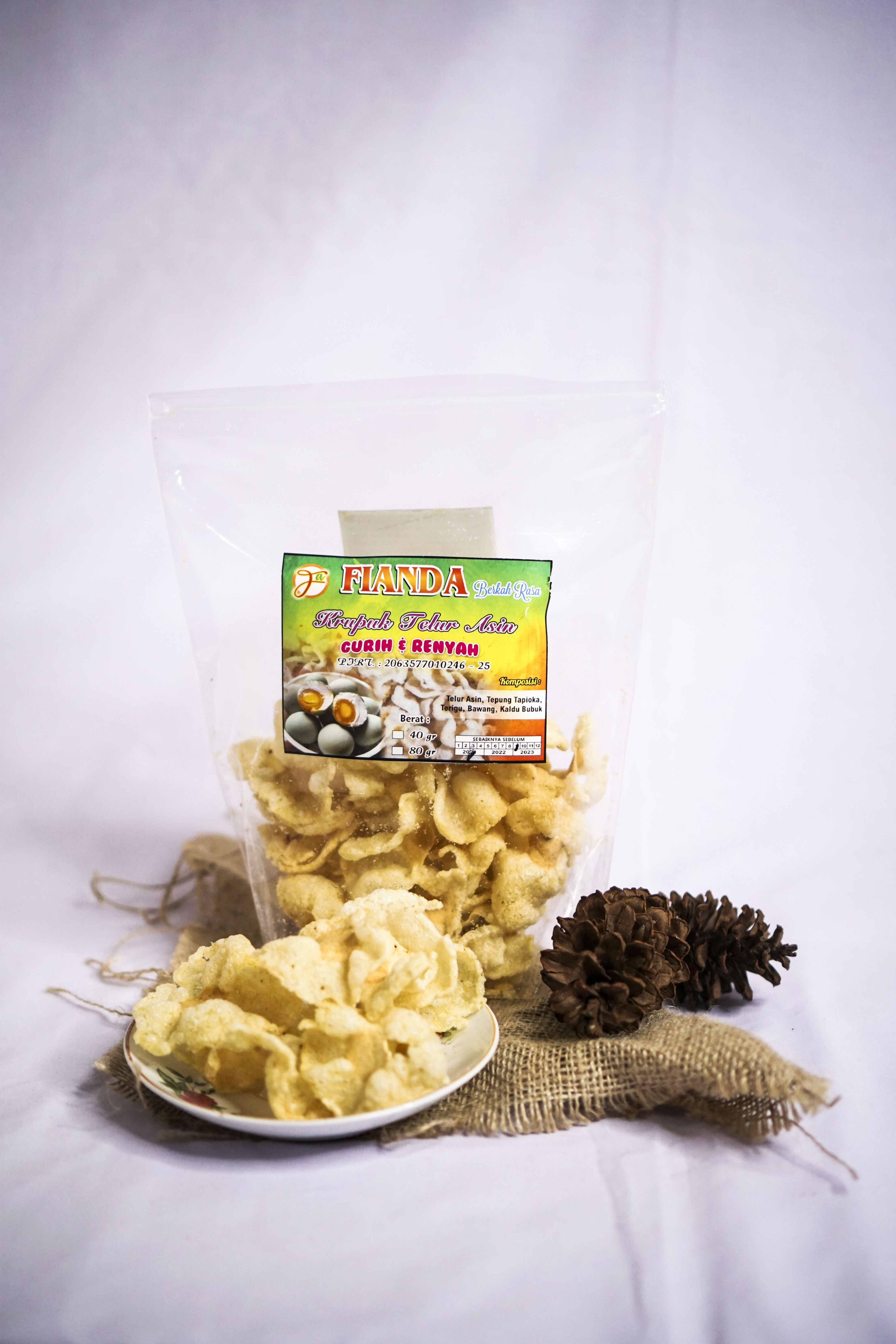 KERUPUK TELUR ASIN
