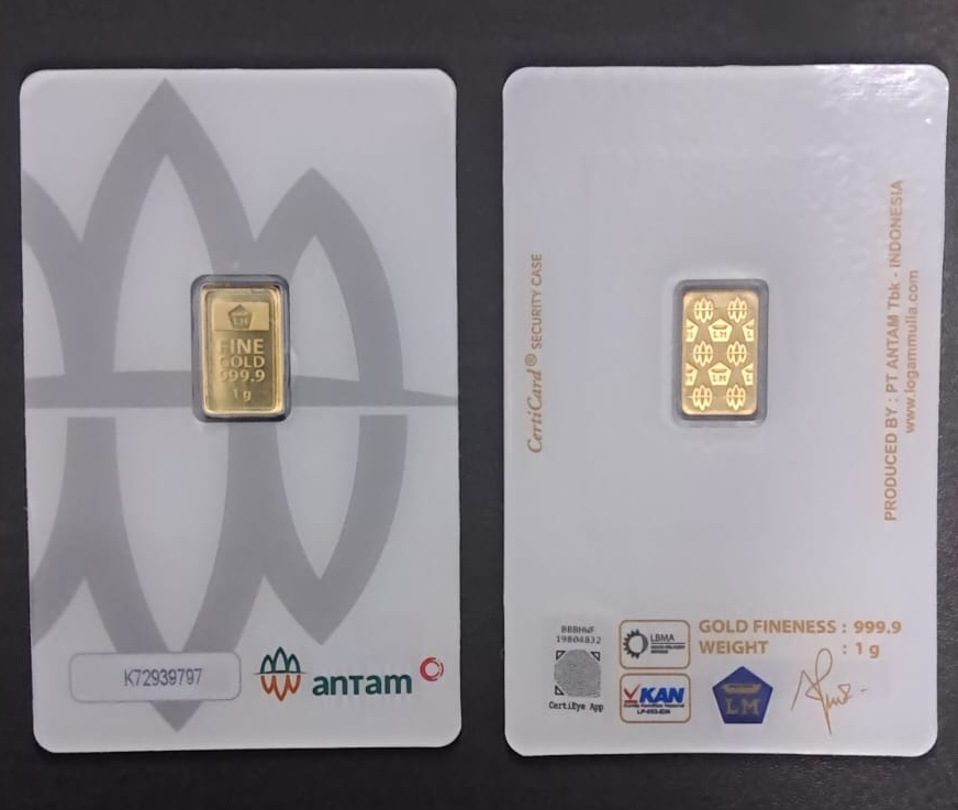 Emas Antam 1 gram