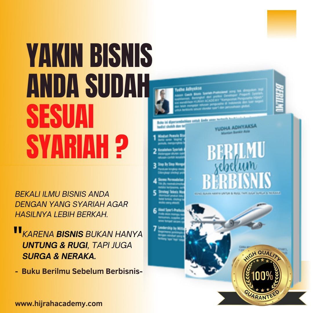 Buku Berilmu Sebelum Berbisnis