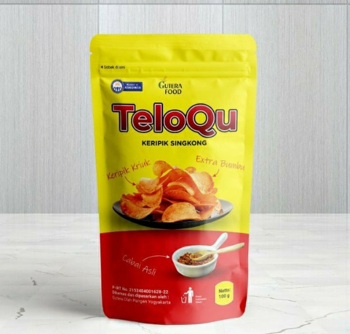 Keripik singkong pedas