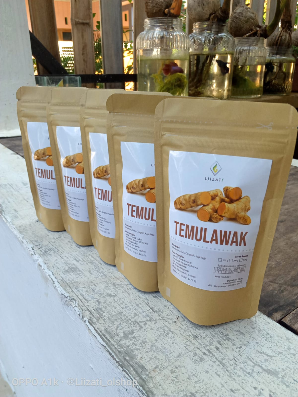 Temulawak instan
