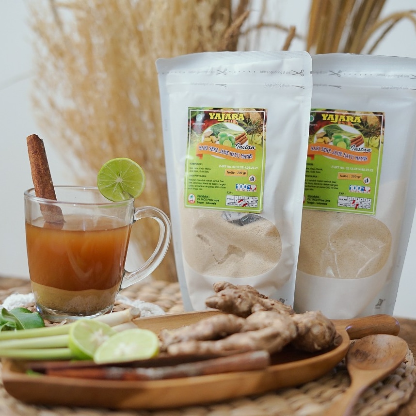 Sari Sere Jahe Kayu Manis 200gr