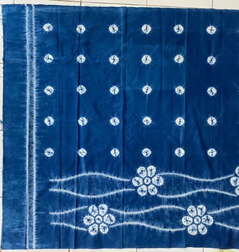 Jumputan indigo (blue)