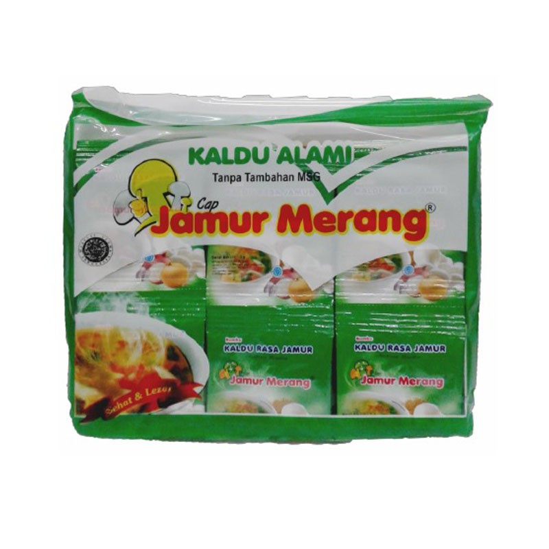 Kaldu alami cap jamur merang