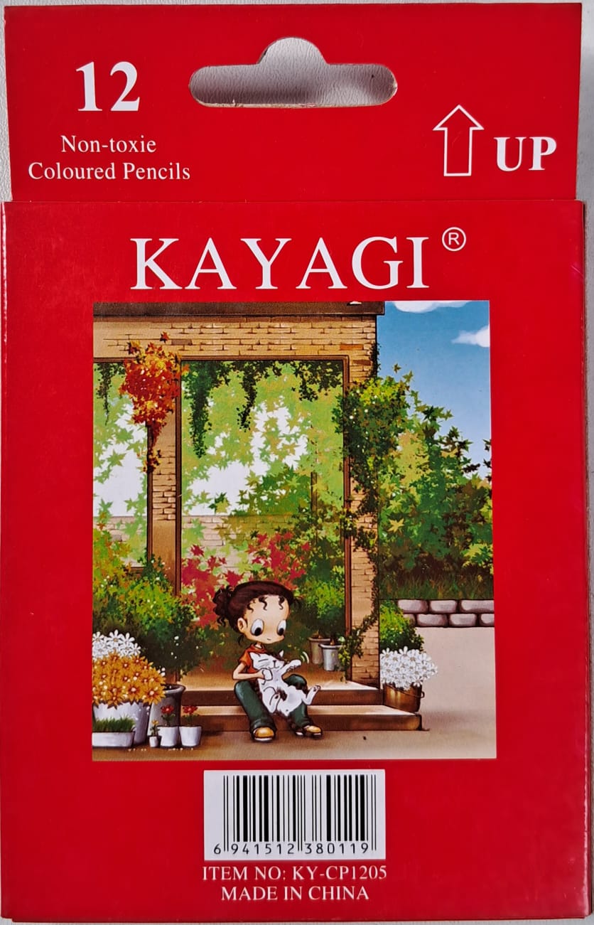 Kayagi pensil 12 warna