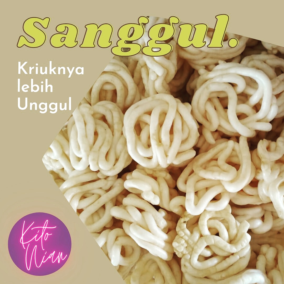 Kerupuk Ikan Sanggul Kito Nian