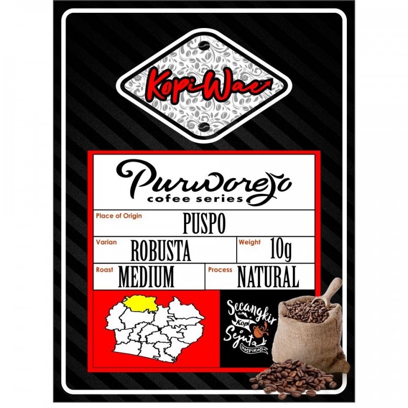 Kopiwae Kopi Robusta Puspo Purworejo