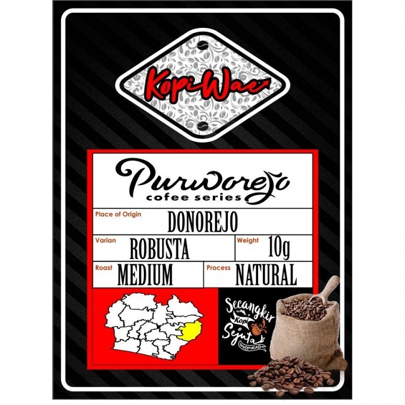 Kopiwae Kopi Robusta Donorejo Purworejo