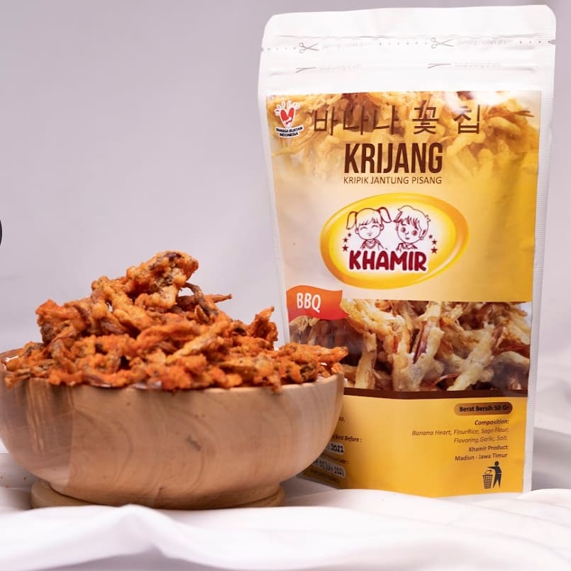 Krijang: Kripik Jantung BBQ - Khamir