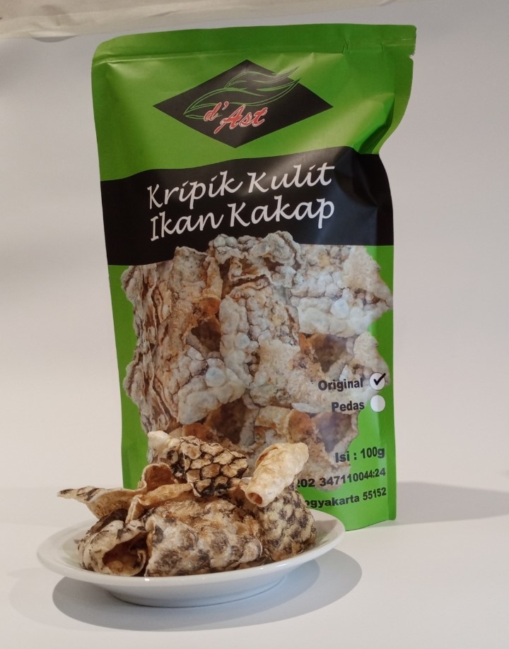 Kripik Kulit Ikan Kakap
