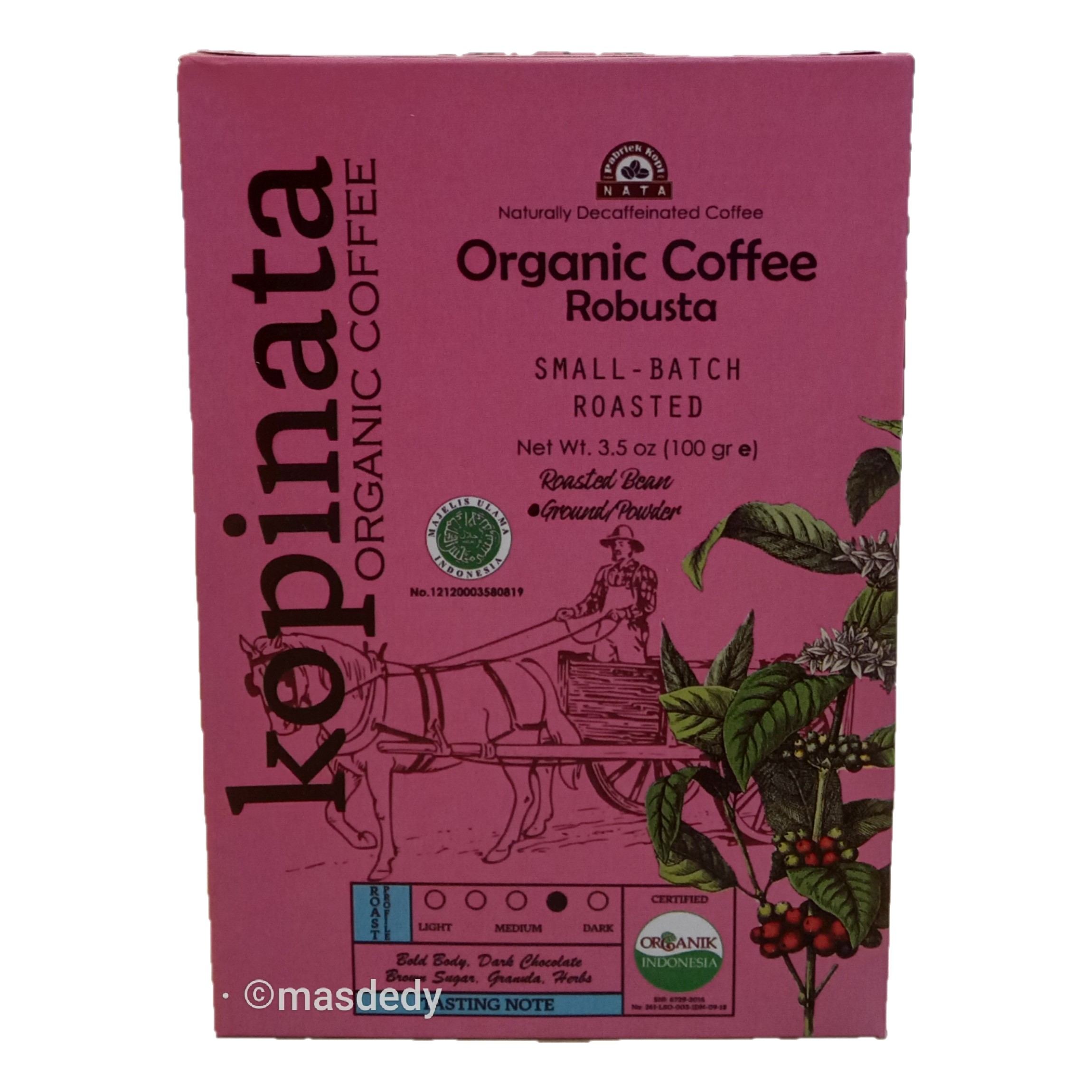 Kopinata Organic Coffee Robusta