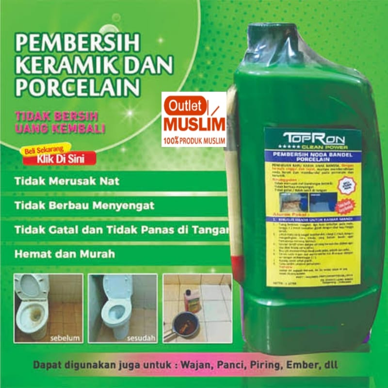 Topron Pembersih Kamar Mandi, dll