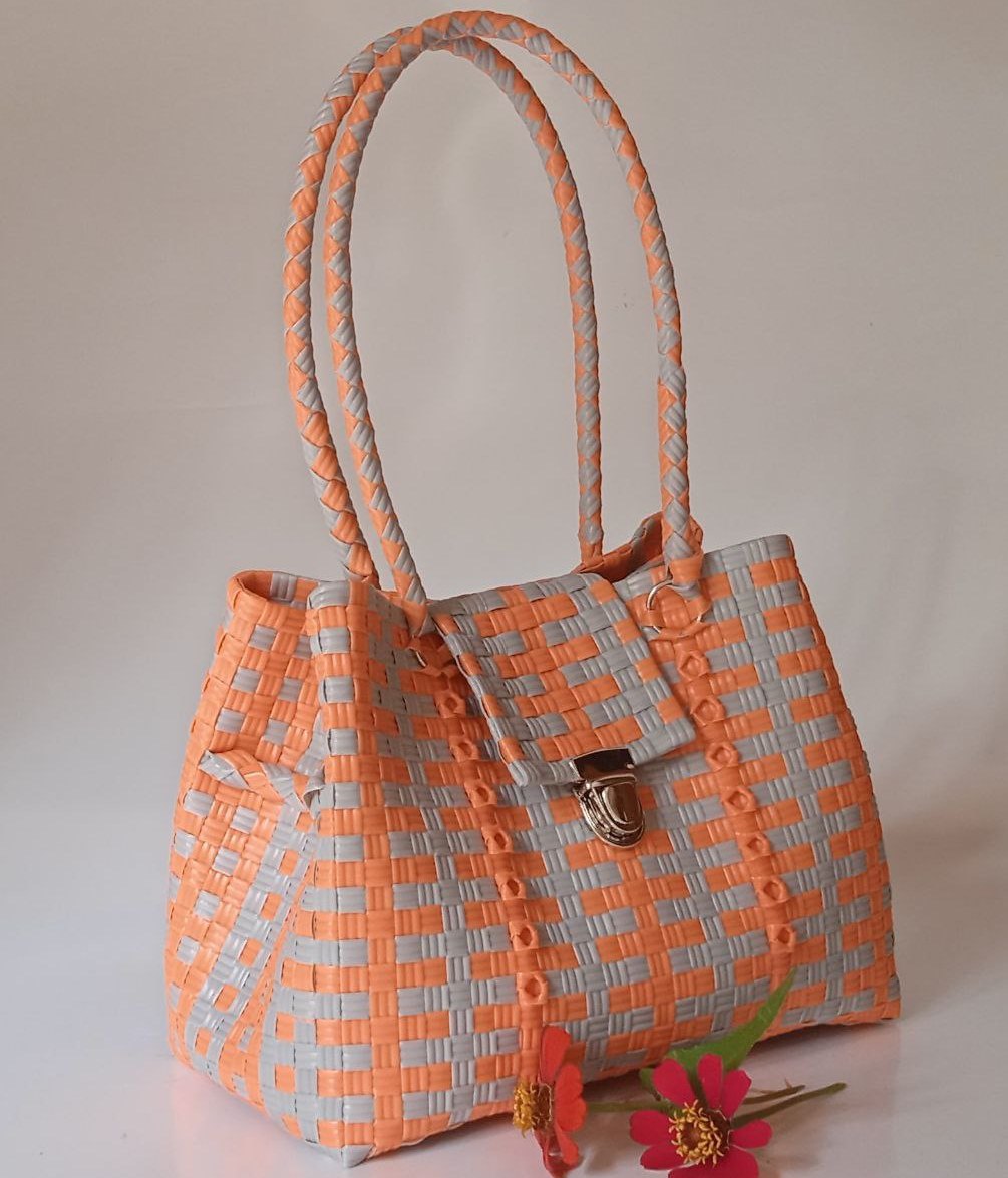 TAS ANYAMAN JALI PREMIUM OREN ABU