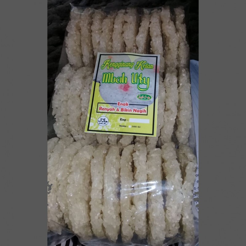 Rengginang Ketan Mbah Uty 500g (Original)