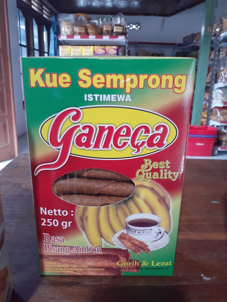 Semprong Pisang Ambon 250 gram