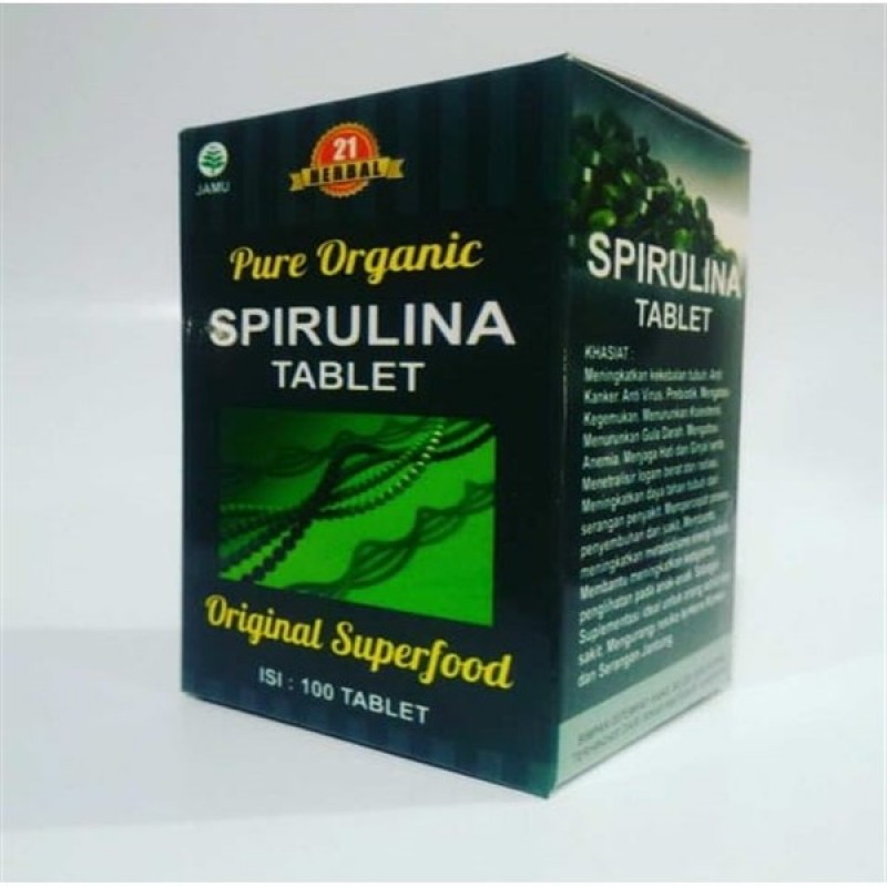 Pure organic SPIRULINA