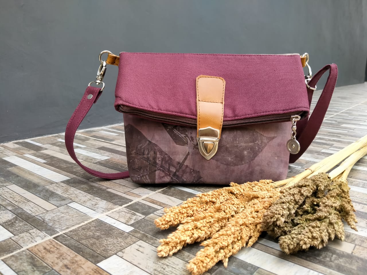 Tas Ecoprint Maron
