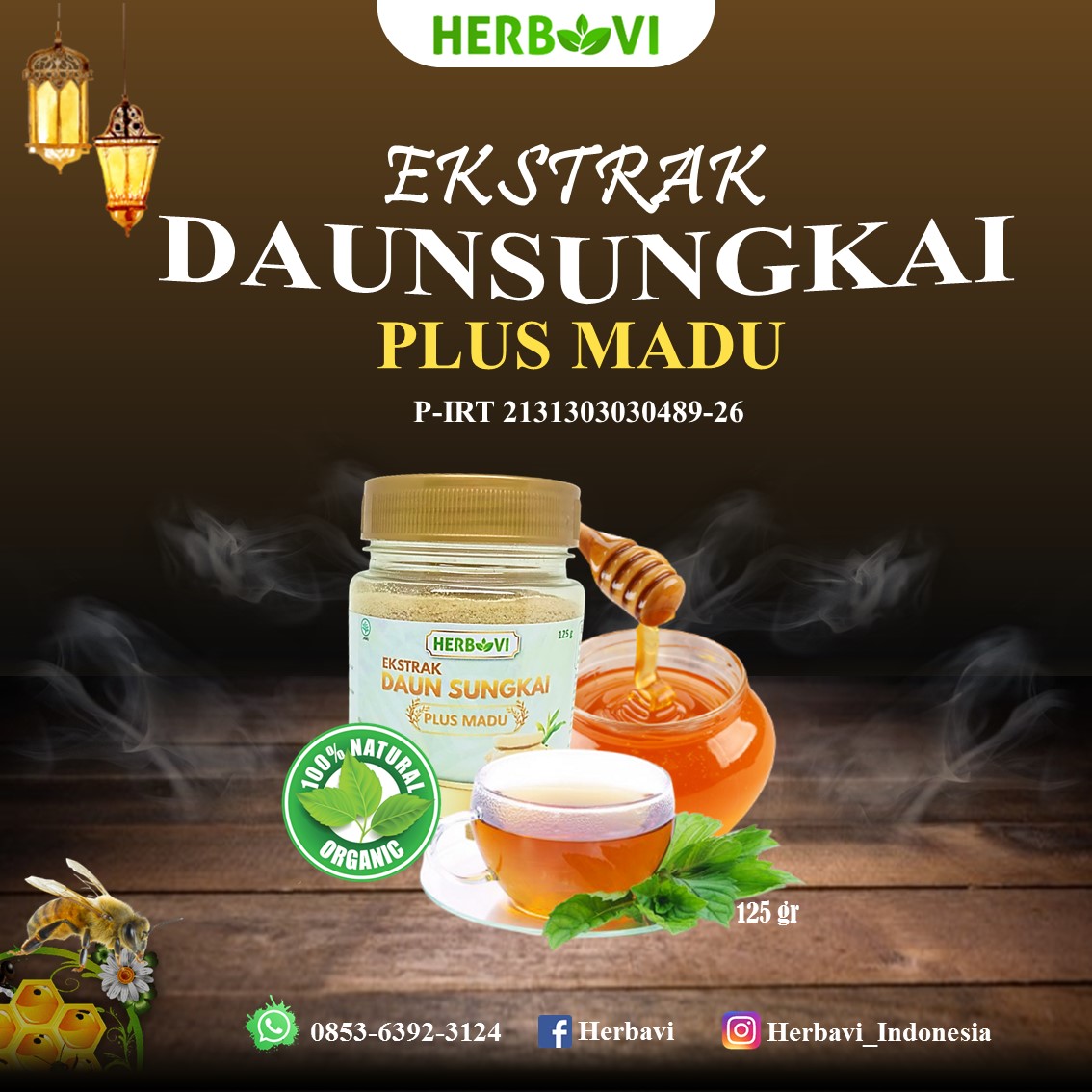 Ekstrak Daun Sungkai Plus MADU