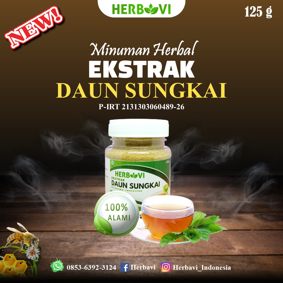 Ekstrak Daun Sungkai