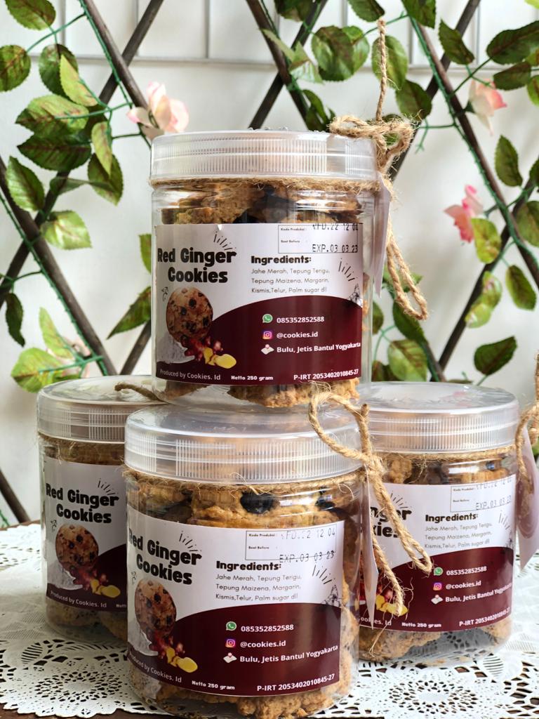 Red Ginger Cookies - JAW@