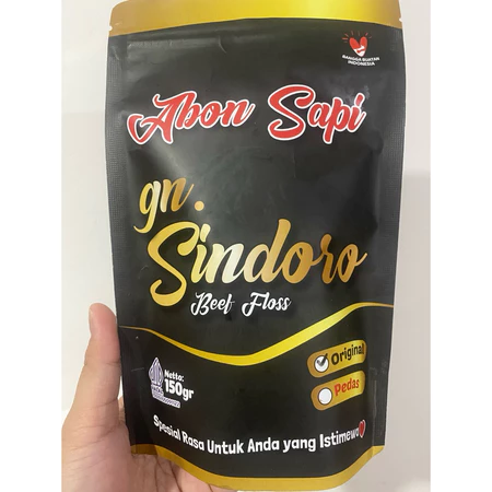 Paket Abon gn Sindoro 3 pcs